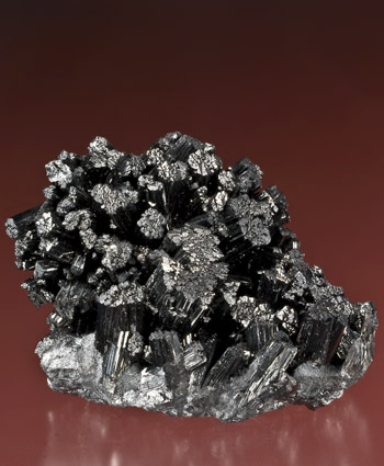 Manganite Ilfeld Germany cabinet mineral specimen