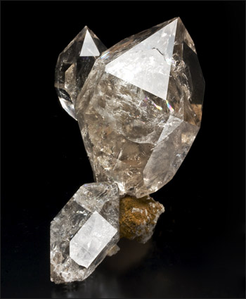 Quartz Herkimer Diamond large crystal cluster New York cabinet specimen