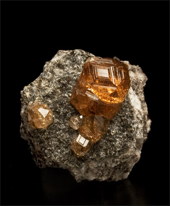 Grossular Garnet thumbnail gemmy Marty Zinn Jeffrey Quarry Canada