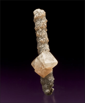 Calcite on stalactite Santa Eulalia Mexico cabinet specimen